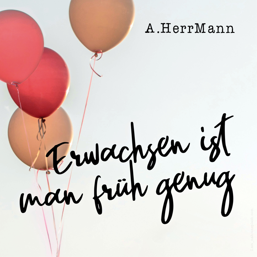 Coverbild Erwachsen ist man früh genug Coverbild Erwachsen ist man früh genug