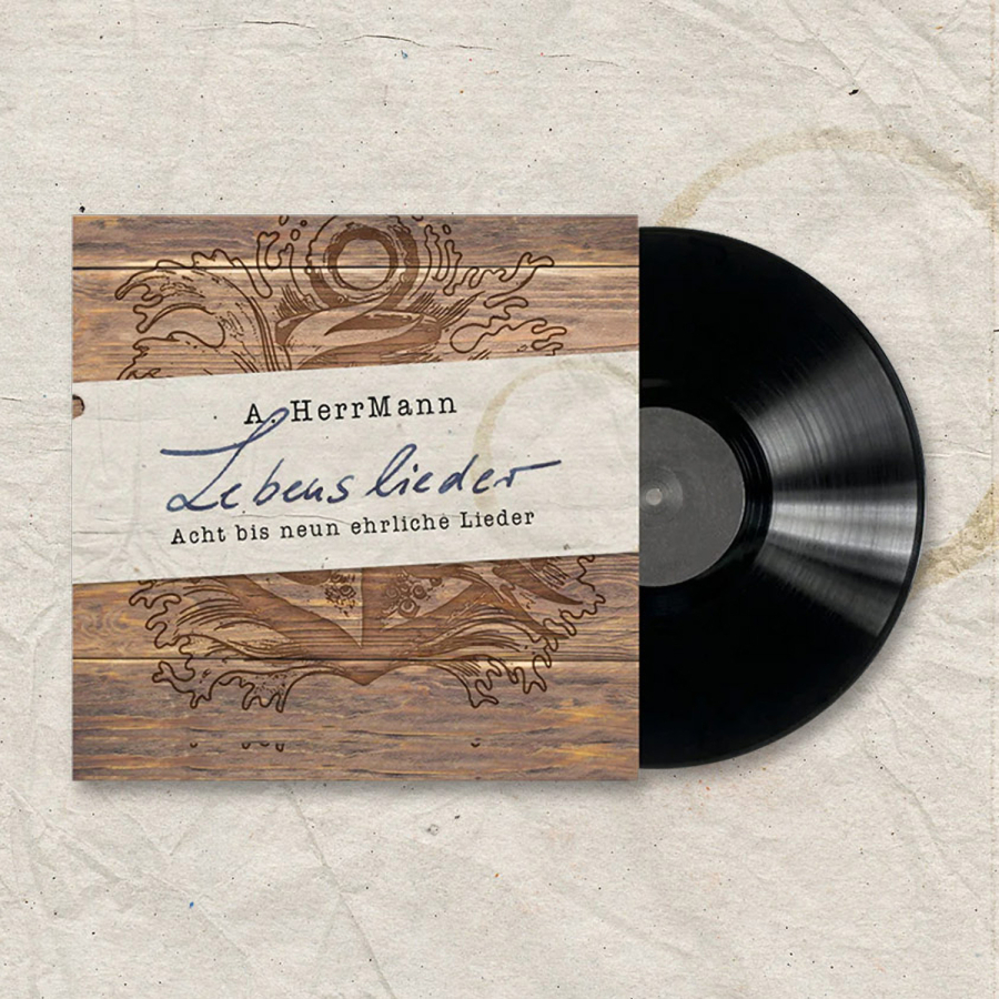 Coverbild Vinyl-LP: Lebenslieder - Acht bis neun ehrliche Lieder