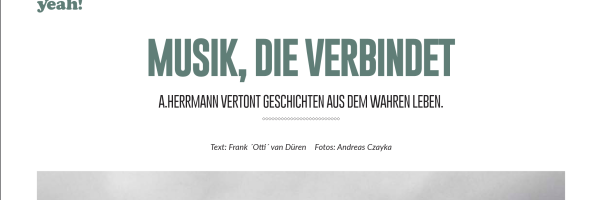 Titelbild Artikel über A.HerrMann
