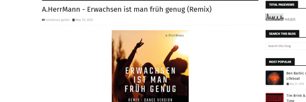 Titelbild Review zum Remix von “Erwachsen ist man früh genug”
