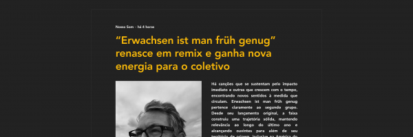 Titelbild Review zu "Erwachsen ist man früh genug – REMIX (Dance Version)"