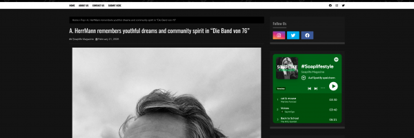 Titelbild Review zu "Die Band von '76" Titelbild Review zu "Die Band von '76"